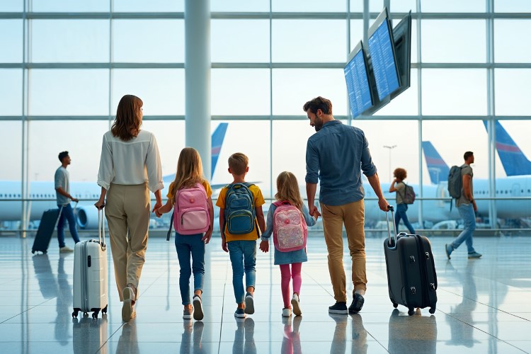 ما هي فوائد خدمات المطار عند السفر مع الأطفال؟