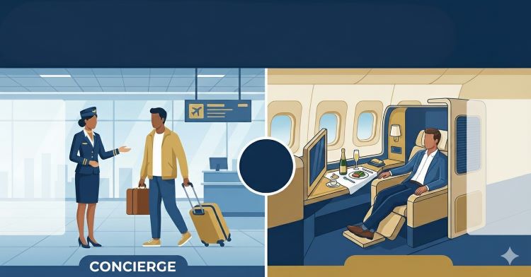 خدمة الاستقبال والترحيب أم الدرجة الأولى: ما الذي يفضله رجال الأعمال؟