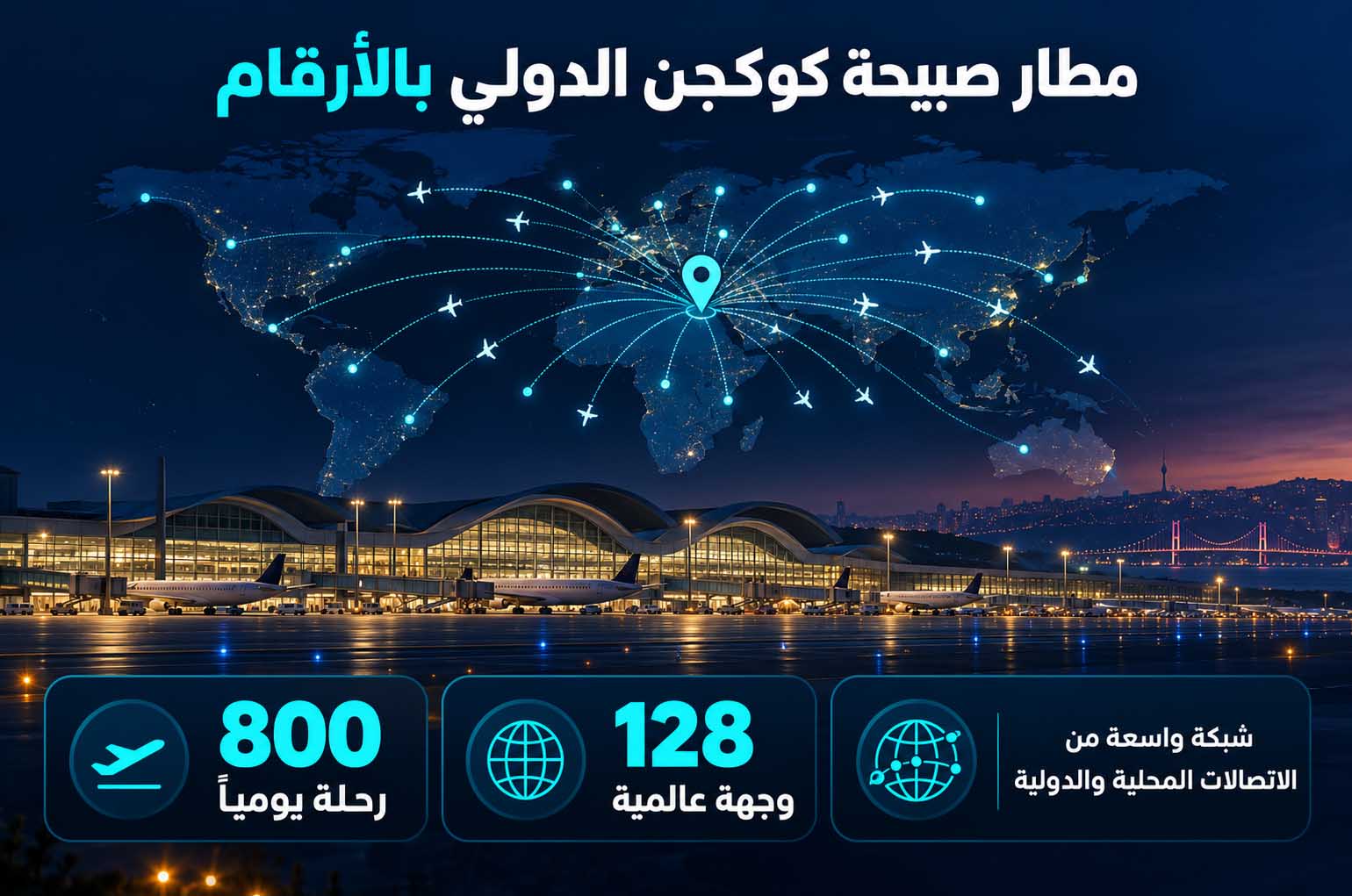 كيف تخطط لرحلة عمل بين الجانبين الأوروبي والآسيوي في إسطنبول؟ 5 Sabiha Gökçen Airport by the Numbers-4